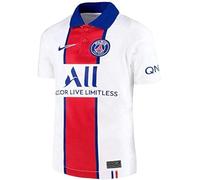 Nike Paris Saint-Germain Temporada 2020/21 - PSG Y Nk BRT Stad JSY SS Awcd4507-101 Camiseta Segunda Equipación Niños