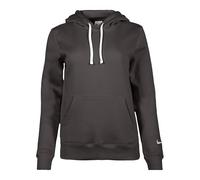 Nike Park 26 Fleece Sudadera con Capucha De Fútbol para Mujer, Charcoal Heathr/White, IO9040-071, XS