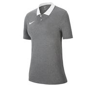 Nike, Park20, Camisa Polo, Charcoal Heathr/Htr/Blanco/Blanco, S, Mujer