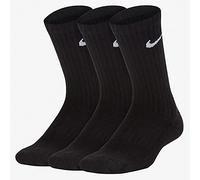 Nike Performance Cushioned Crew, Calcetines Unisex Niños, Negro (Black/White), M (38-42 EU)