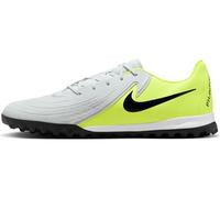 Nike - Bota de fútbol Phantom GX II Academy Turf, Unisex, Mtlc Silver-Black-Volt, 9,5 USA