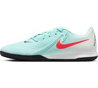 Nike Phantom GX 2 Academy Zapatillas de fútbol de Perfil bajo IC, Soccer Shoe Hombre, Mint/Atomic Red-Off Noir, 42.5 EU
