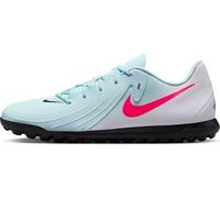 Nike Phantom GX 2 Club Botas de fútbol de Perfil bajo TF, Soccer Shoe Hombre, Mint/Atomic Red-Off Noir, 38 EU