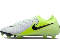 Nike Phantom Gx 2 Elite FG Low-Top-fußballschuh, Bota de fútbol con Tapa Baja Hombre, Metallic Silver Black Volt, 42.5 EU