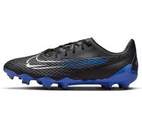 NIKE Phantom Gx Academy FG/MG, Sneaker Hombre, Black Chrome Hyper Royal, 42.5 EU