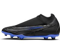 NIKE Phantom GX Club DF FG/MG, Sneaker Hombre, Black/Chrome-Hyper Royal, 42.5 EU