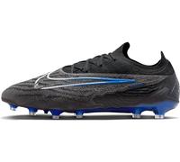 NIKE Phantom GX Elite AG-Pro, Sneaker Hombre, Black/Chrome-Hyper Royal, 44.5 EU