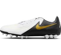 Nike Phantom Gx II Academy AG, Botas de fútbol Hombre, White Black Mtlc Gold Coin, 42 EU
