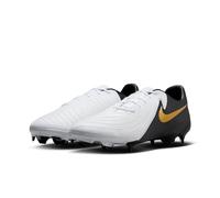 NIKE Phantom Gx II Academy FG/MG, Sneaker Hombre, Moneda de Oro Mtlc Blanco Negro, 46 EU