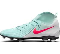 Nike Phantom Luna 2 Club Botas de fútbol de Perfil Alto MG, Soccer Shoe Hombre, Mint/Atomic Red-Off Noir, 45 EU