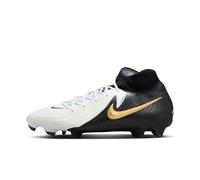 Nike Phantom Luna II Pro FG, Botas de fútbol Hombre, White Black Mtlc Gold Coin, 43 EU