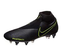 NIKE Phantom Vsn Elite DF SG-Pro AC Botas de fútbol, Unisex Adulto, Multicolor (Black/Black-Volt 7), 40 EU (6 UK)