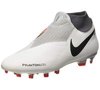 Nike Phantom Vsn Pro DF FG, Zapatillas de Fútbol Hombre, Gris (Pure Platinum/Mtlc Dark Grey/W 060), 43 EU