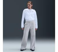 Nike Phoenix Fleece Jogger de talle alto y pierna ancha - Mujer - Gris XL (EU 48-50)