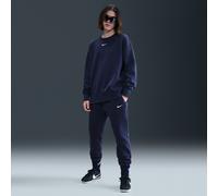 Nike Phoenix Fleece Jogger de talle medio - Mujer - Azul S (EU 36-38)