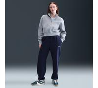 Nike Phoenix Fleece Jogger oversize de talle alto - Mujer - Azul L Short