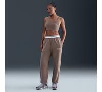 Nike Phoenix Fleece Pantalón de chándal de talle alto - Mujer - Marrón XXL (EU 52-54)
