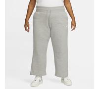 Nike Phoenix Fleece Pantalón de chándal de talle alto y pierna ancha oversize - Mujer - Gris 1X