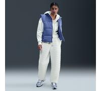 Nike Phoenix Fleece Pantalón de jacquard de talle alto y oversize - Mujer - Blanco XS (EU 32-34)