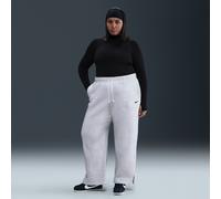 Nike Phoenix Fleece Pantalón de talle alto - Mujer - Marrón 1X