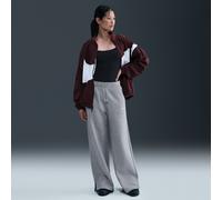 Nike Phoenix Fleece Pantalón de talle alto y pernera ancha - Mujer - Gris S (EU 36-38)