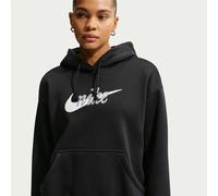 Nike Sportswear Sudadera 'PHNX FLC' gris claro / negro / blanco S gris claro / negro / blanco