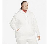 Nike Phoenix Fleece Sudadera con capucha oversize de tejido Fleece - Mujer - Blanco 1X