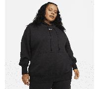 Nike Phoenix Fleece Sudadera con capucha oversize de tejido Fleece - Mujer - Negro 3X