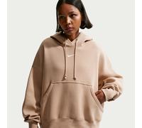 Nike Phoenix Fleece Sudadera con capucha y ajuste muy oversize - Mujer - Marrón L (EU 44-46)