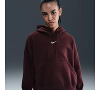 Nike Phoenix Fleece Sudadera con capucha y ajuste muy oversize - Mujer - Rojo M (EU 40-42)