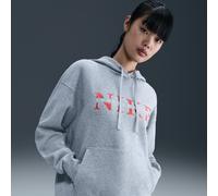 Nike Phoenix Fleece Sudadera con capucha y ajuste oversize - Mujer - Gris S (EU 36-38)