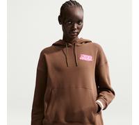 Nike Phoenix Fleece Sudadera con capucha y ajuste oversize - Mujer - Marrón S (EU 36-38)
