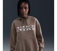 Nike Phoenix Fleece Sudadera con capucha y ajuste oversize - Mujer - Marrón S (EU 36-38)