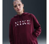 Nike Phoenix Fleece Sudadera con capucha y ajuste oversize - Mujer - Rojo XS (EU 32-34)