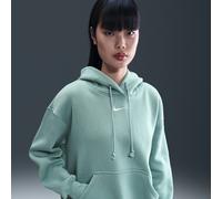 Nike Phoenix Fleece Sudadera con capucha y ajuste oversize - Mujer - Verde XS (EU 32-34)