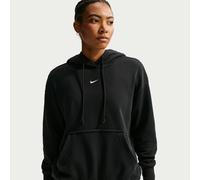 Nike Phoenix Fleece Sudadera de baloncesto con capucha y ajuste oversize - Mujer - Negro 3XL