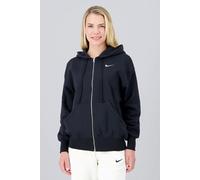 NIKE DQ5758-010 W NSW PHNX FLC FZ OS Hoodie Sweatshirt Women's Black/Sail XL