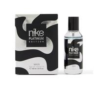 NIKE - Platinum Edition Man 30 ml, Colonia Hombre, Perfume Formato Spray, Eau de Toilette Natural y Masculina, Aroma Cítrico Aromático, Fragancia Intensa y de Larga Duración