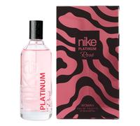 NIKE - Platinum Rosé Woman 150 ml, Colonia Mujer, Perfume Formato Spray, Eau de Toilette Natural y Femenina, Aroma Frutal Amaderado, Fragancia Intensa y de Larga Duración