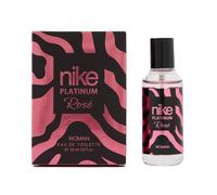 NIKE - Platinum Rosé Woman 30 ml, Colonia Mujer, Perfume Formato Spray, Eau de Toilette Natural y Femenina, Aroma Frutal Amaderado, Fragancia Intensa y de Larga Duración