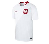 Nike Poland Camiseta de Niños, Infantil, Poland, White/Sport Red/SPOR, Extra-Large
