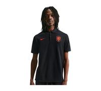 Nike- Polo de los Países Bajos- Sport- Hombre- Negro- S- Polo de los Países Bajos