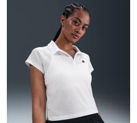 Nike Polo retro de ajuste entallado - Mujer - Blanco L (EU 44-46)