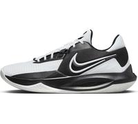 NIKE Precisión Vi, Zapatillas de básquetbol Hombre, Negro Blanco Y Negro, 44.5 EU