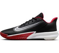 NIKE Precision VII, Zapatillas de básquetbol Hombre, Black White University Red, 45 EU