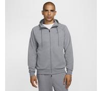 Nike Primary Fleece Sudadera con capucha Dri-FIT técnica con cremallera completa y protección UV - Hombre - Gris L