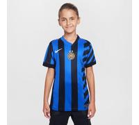 Nike Primera Equipación Stadium Inter De Milán 2024/25 Camiseta De Fútbol Replica Dri-Fit - Niño/A, Lyon Blue/Black/Lyon Blue/White, FN9143-440, XL