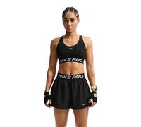 Nike Pro 365 Dri-FIT Sujeción Ligera Sin Relleno - Sujetador deportivo para Mujer | EU M in Black/White