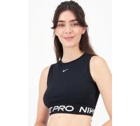 Nike Pro Parte de arriba corta de tirantes Dri-FIT - Mujer - Negro S (EU 36-38)