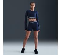 Nike Pro 365 Pantalón corto de 13 cm - Mujer - Azul XXL (EU 52-54)